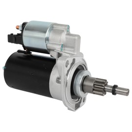 SCITOO Starter Motor 17416 for Volkswagen for Beetle 2.0L 1998 for Corrado 1.8L 1992 for Passat 2.0L 1992-1996 12V 1.1kW CCW 10-Tooth Pinion PMGR