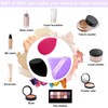 6+6 Professional Makeup Sponge Set,2.76 inch Portable Soft Setting Face