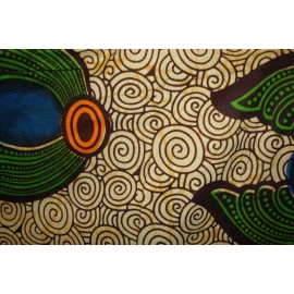 beadforlife Handmade cotton apron Beadforlife Uganda colorful with pockets new