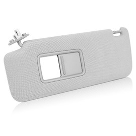 74320-35A91-B1 Left Driver Sun Visor with Vanity Light Compatible with to yo ta 4Runner 2010-2024 Replaces 74320-35A91-B1, 7432035A91B1, 74320 35A91 B1, 74320-35A90-B1, 7432035A90B1 (Gray)