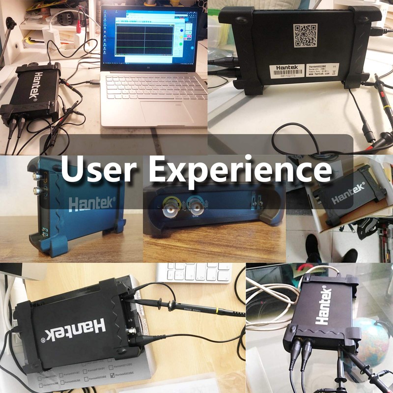 6022BE USB Digital Storage Virtual Oscilloscope with 20MHz Bandwidth, Portable