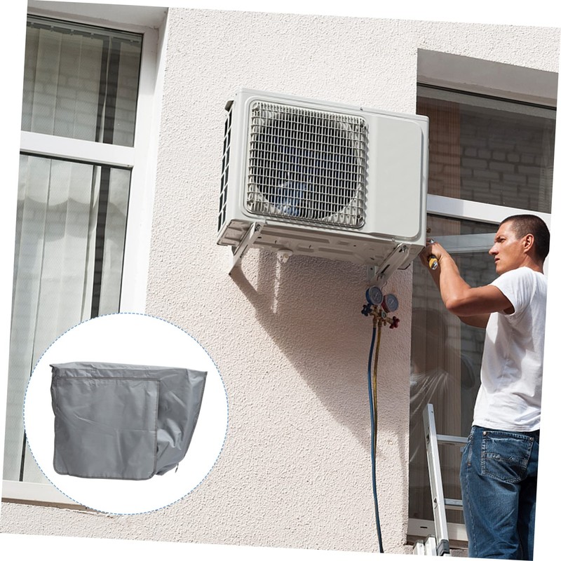 Ciieeo Outdoor Air Conditioner Cover Waterproof Oxford Fabric Sun Protection