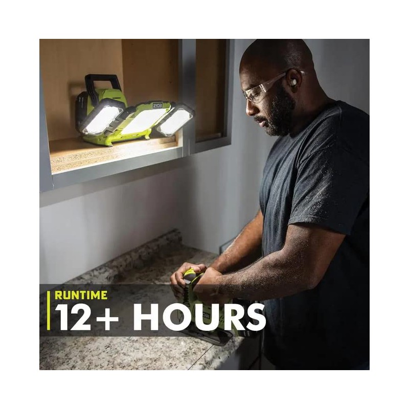 RYOBI ONE+ 18V Cordless Hybrid LED Panel Light (Tool Only)