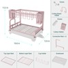 B-Land Dish Drying Rack, 2 Tier Dish Racks for Kitchen