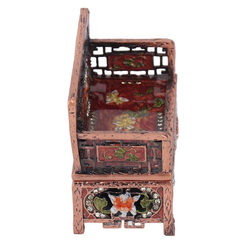 Vintage Jewelry Box Antique Sofa Shape Desktop Jewelry Box Trinket