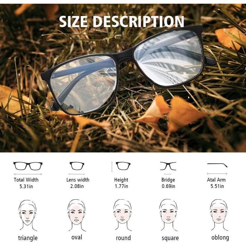 Blue Light Glasses Men Blue Light Blocking Women Anti UV