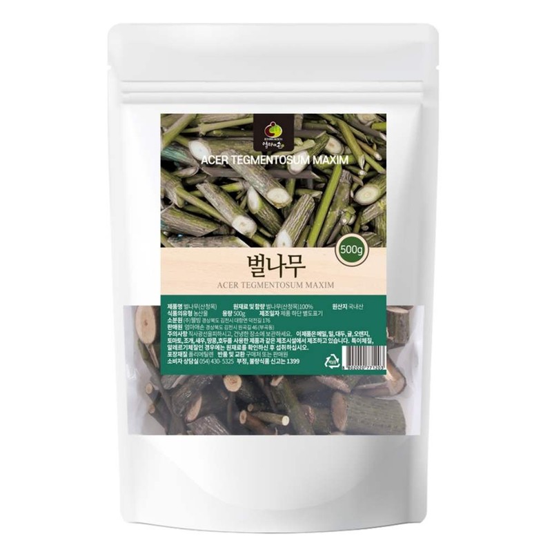 Natural bee tree efficacy bark Sancheong tree branch 500g /