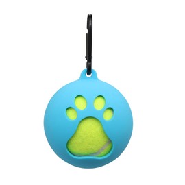 GuoQiao Lightweight Tennis Ball Holder with Dog Leash Attachment Hands-Free Pet Ball Cover Holder Portable Tennis Ball Clip