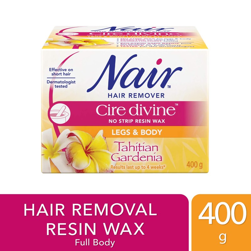 Nair Cire Divine Microwaveable Body Hair Removal Wax Kit (Tahitian