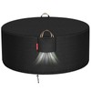 [2025 Upgraded 900D Fabric] Outdoor Fire Pit Cover for 48-50