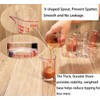 Ackers 4oz Glass Measuring Cup – Shot Glass with Ounce,Ml,Cups