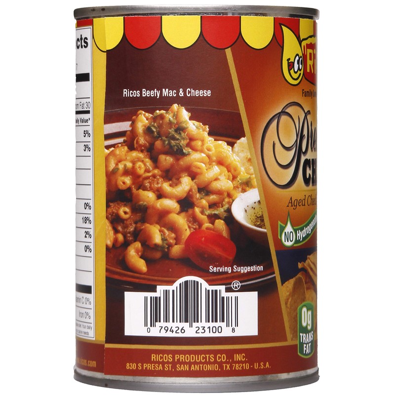 Ricos Premium Cheddar Cheese Sauce (Case - 12 pack, 15oz