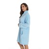 Just Love Plush Zipper Lounger Robe 6791-BLU-XL Light Blue