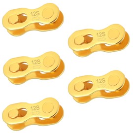 morytrade Quick Link 5pcs Bicycle Chain Gold 12S (5pcs 12S Gold)