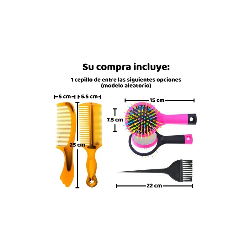 Shampoo Tinte Instantáneo Cubre Canas Natural Jengibre 3pzs