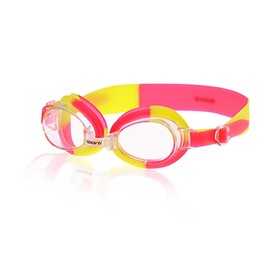 Sporti Antifog Swirl Jr. Goggle - Clear Lens/Yellow Pink Multi Frame