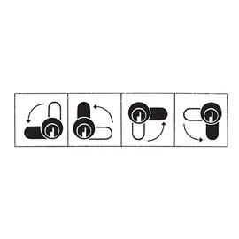 1 Cabinet Lock Lever Lock 25 mm Universal Cylinder Furniture Lock Letter Box Lock Diameter 19 mm