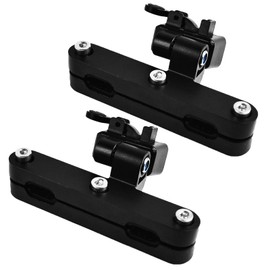 NineLeaf 2PK Bicycle Tail Light Bracket Holder, Fits for Most Bike Seat Bow, Bike Cargo Rack, Backrests Ebike, Rear Bike Brackets, Used for Bike Taillight with Turn Signals(ASIN:B09BN8KN13,B0B93BHTN5)