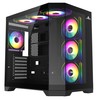 PC Gaming ATX Case Iceberg Crystal Edge Full Panoramic View