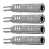 CESS 6.35mm 1/4 Inch Stereo TRS Female Connector Jack (4