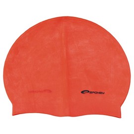 Spokey Unisex Summer Cup Swimming Cap, Red, One Size