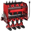 TLGREEN Power Tool Organizer Wall Mount with Charging Station, 4