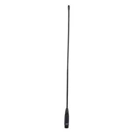 Zerone 38 cm Walkie Talkie Antenna, SMA Plug 144/430MHz Antenna Dual Band Flexible Handheld Antenna