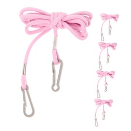 Totority 5pcs Boy Girl Boy Mittens with Keychain Strap Elastic Mitten Clips for Anti-lost Glove Holder and Lightweight Design for Boy Girl Outdoor Activities