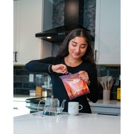 The Elegant Elephant English Breakfast Tea – Energizing Organic Herbal Black Tea Leaves – Loose Leaf Tea for Good Digestion and Metabolism – Hot or Iced Drink, Resealable 4oz Pouch