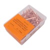 250Pcs Horseshoe Nails Copper Plated Rustproof Equestrian Riding Equipment Pet