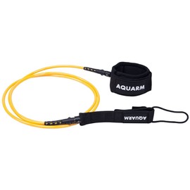 AQUARM Surfboard Leash 6/7/8/9 Feet Straight Leg Rope Premium SUP Leashes Ankle for Surfing