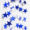 26 Feet Reflective Star Paper Garland - Sparkling Star Bunting
