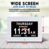 Digital Low Vision Clock for Elderly & Visually Impaired -