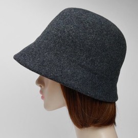 Lala 라라 울 벙거지 모자-D그레이(LALAAC217A) Lala Wool Bucket Hat - D Gray (LALAAC217A)