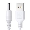 Cpneteion 5FT USB to DC Power Cable, 3.5 x 1.35mm
