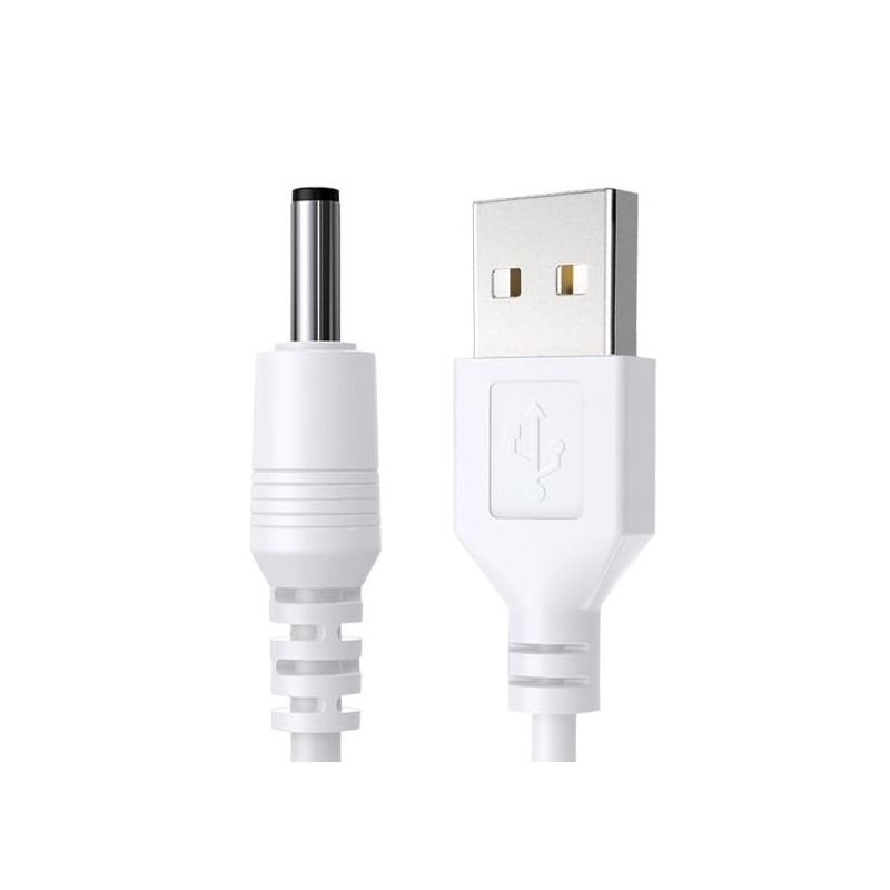 Cpneteion 5FT USB to DC Power Cable, 3.5 x 1.35mm