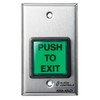 Alarm Controls TS-2 Momentary Action Push-to-Exit Push Button, Green by