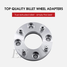 4 Billet Wheel Adapters 4x137 to 4x110 | Fits Many John Deere Gator UTV & Mount Wheels from Honda ATV FourTrax Rancher Wheels | 1" Thickness