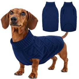 KONVINIT Dog Jumper, Medium Dogs, Lightweight and Warm Sweater for Dogs, Skin-Friendly, XS to 2XL, for Chihuahua to Labrador, Also for Dachshunds