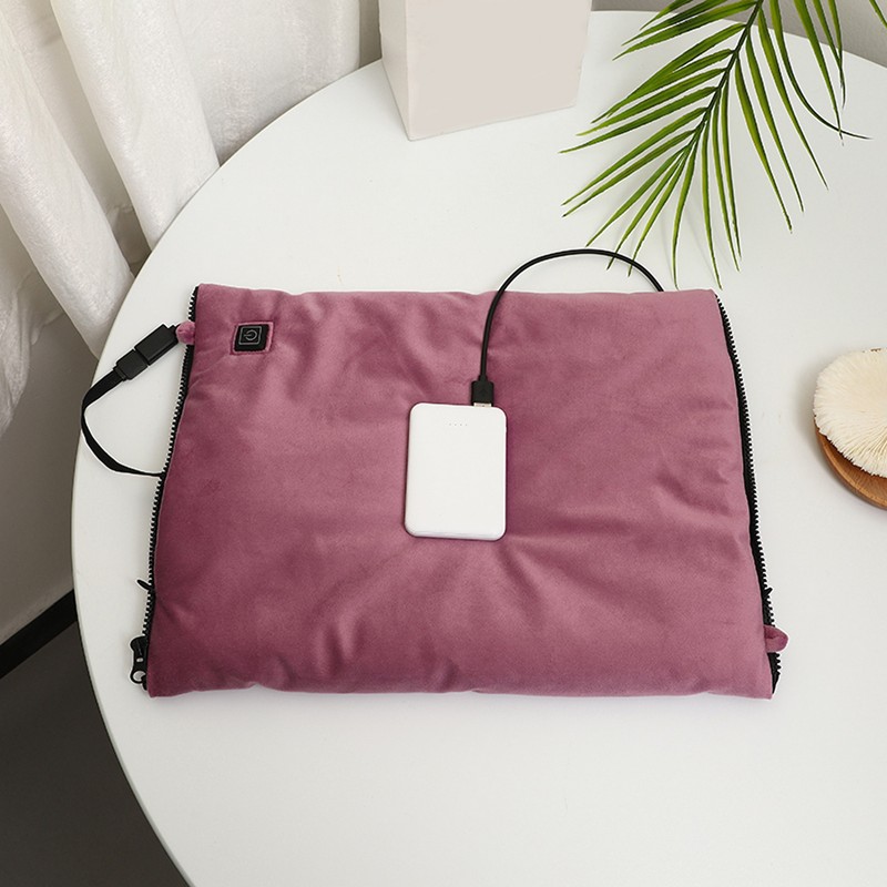 Electric Heating Pouch Velvet Heated Hand Warmer Pouch for Hunting