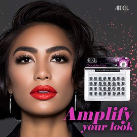 Ardell False Eyelashes Double Trio Individuals Long Black 4 Pack