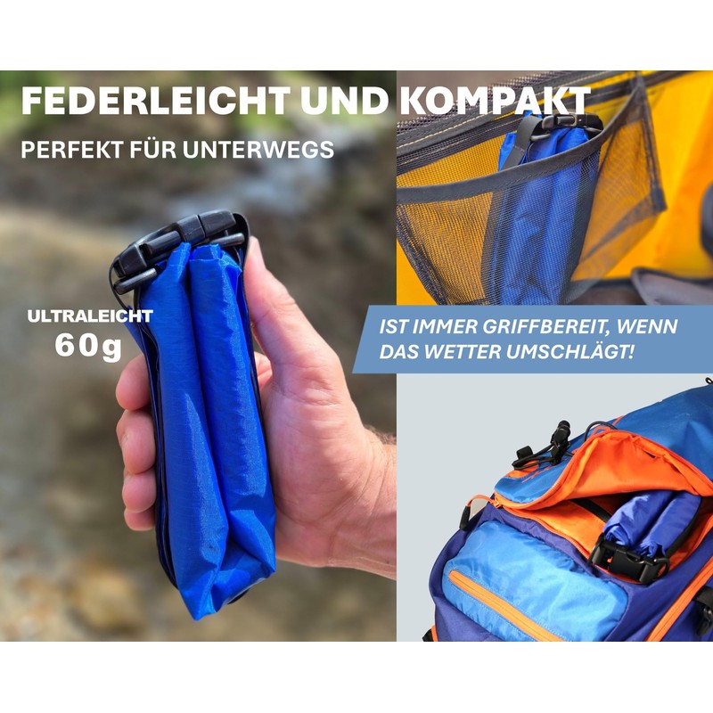 MOUNTLEY Dry Bag 13L Ultralight Waterproof Bag with Reinforced Roll
