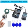 DHYAWUER Fingerprint Access Controller Fingerprint Access NFC Electric Lock Relay