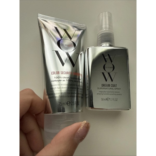 Color Wow Security Shampoo 75ml & Dream Coat Spray 50ml,