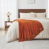 CozeCube Chenille Throw Blanket for Couch, Cozy Plush Fuzzy Decorative