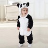 whorse Pijama Unisex para bebé, diseño de Animales, Panda, 100（18-24months）