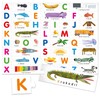 Headu DE23257 Feel-ABC Educational Game Montessori, Orange