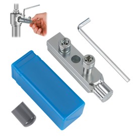 runpeak Gebrochener Kopf Schraubenausdreher, Allgemein Winkelventil-Drahtauszieher, Werkzeug zum Entfernen Abgenutzter Schrauben und Ausdrehen von Kaputten Rohren für Rohre von 1/2 Zoll und 3/4 Zoll