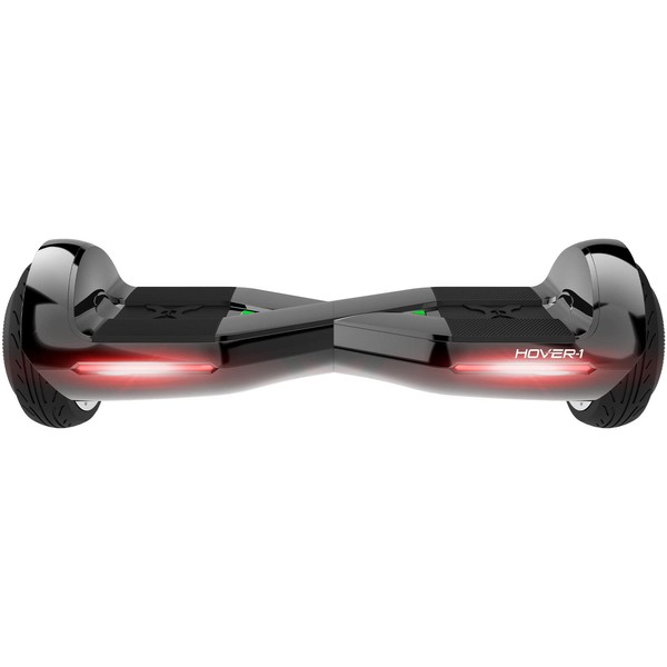Hover-1 Dream Hoverboard Electric Scooter Light Up LED Wheels , Gun Metal, 25 x 9 x 9