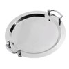 Stainless Steel Buffet Plate Bright Mirror Finish Serving Tray with